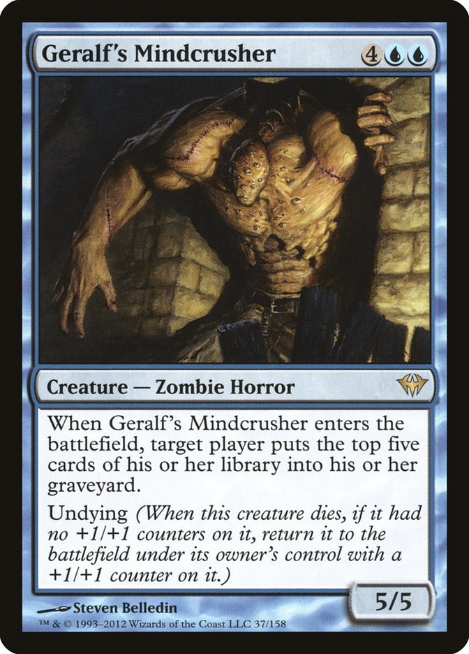 Geralf's Mindcrusher dka 37
