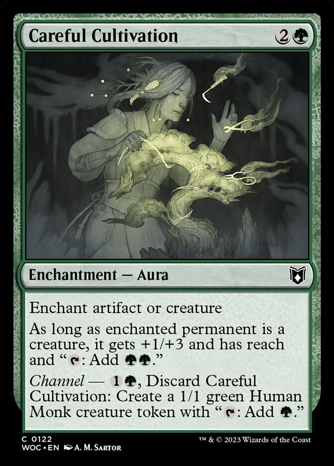 Careful Cultivation woc 122