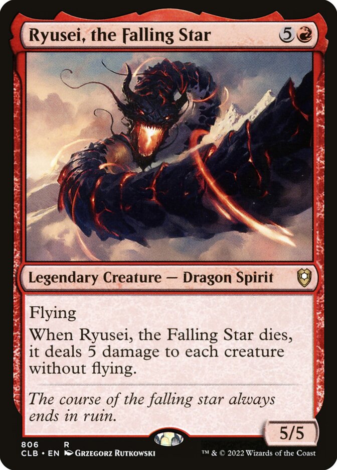 Ryusei, the Falling Star clb 806