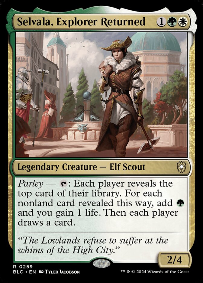Selvala, Explorer Returned blc 259