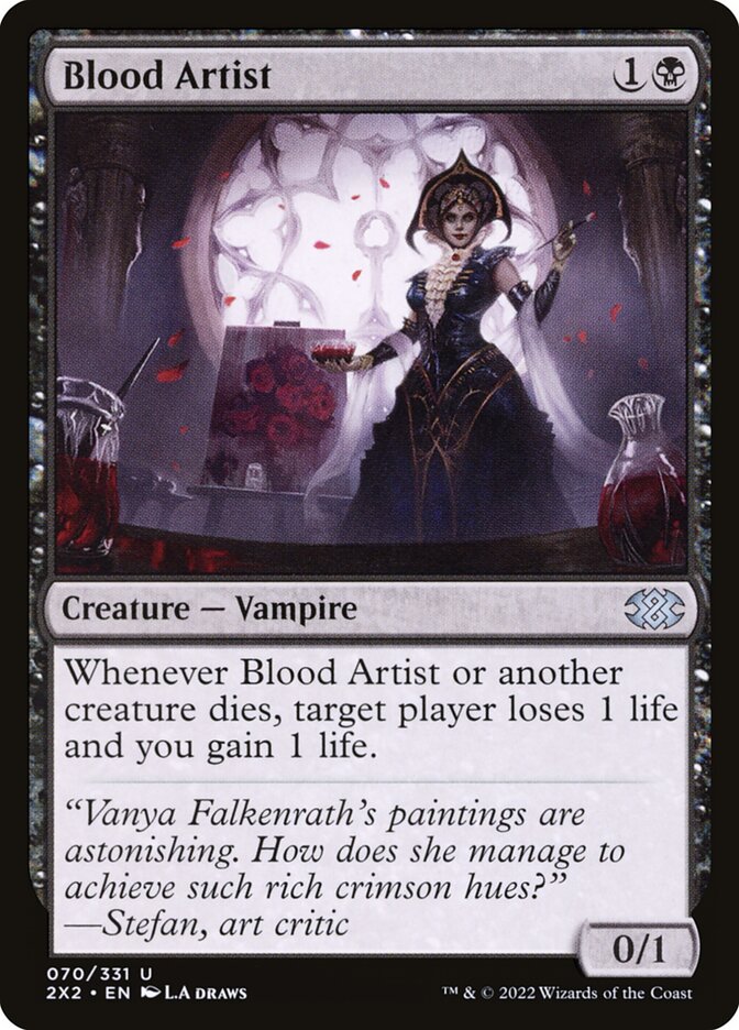 Blood Artist 2x2 70