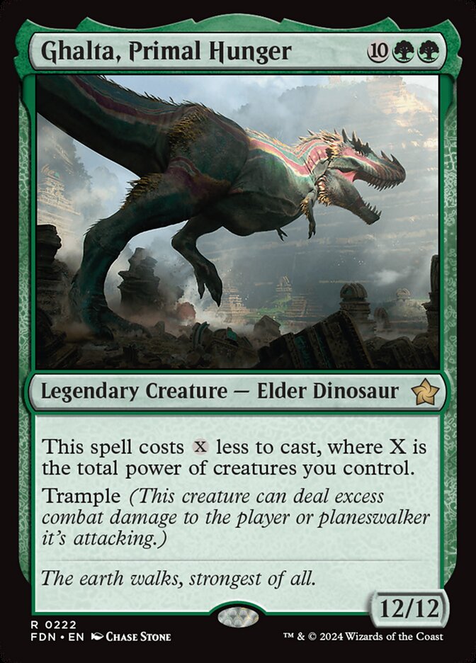 Ghalta, Primal Hunger fdn 222
