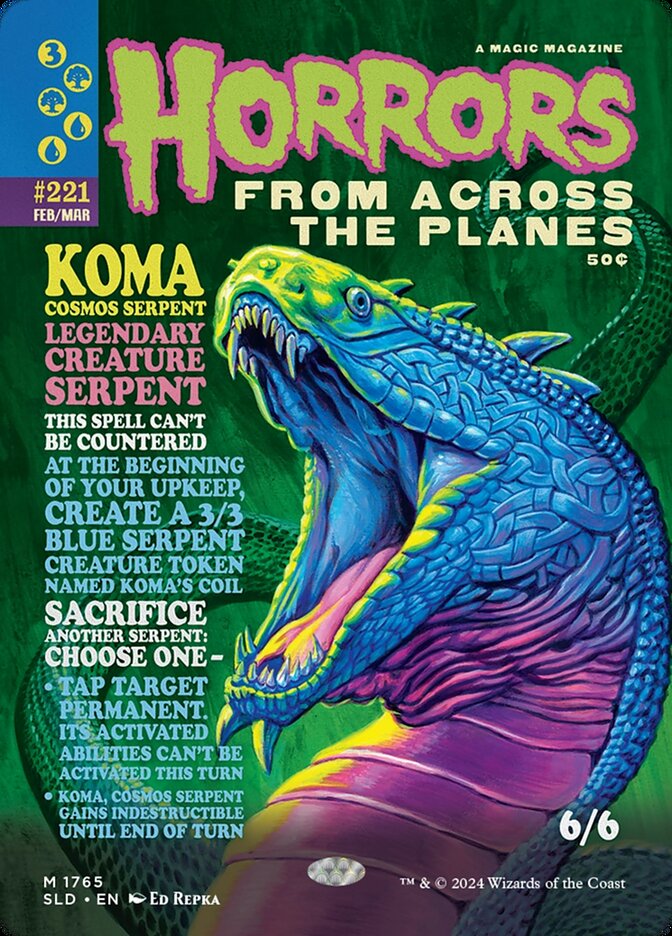 Koma, Cosmos Serpent sld 1765