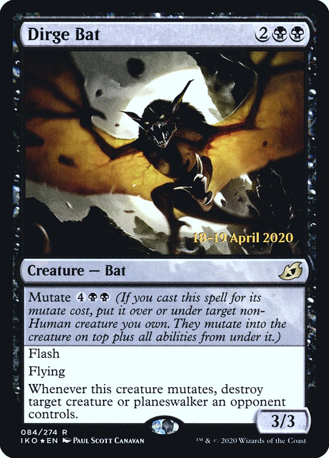 Dirge Bat piko 84s
