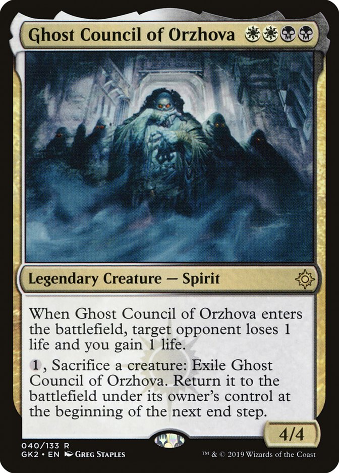 Ghost Council of Orzhova gk2 40