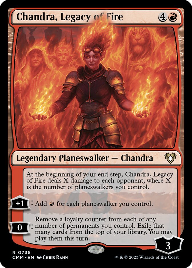 Chandra, Legacy of Fire cmm 735