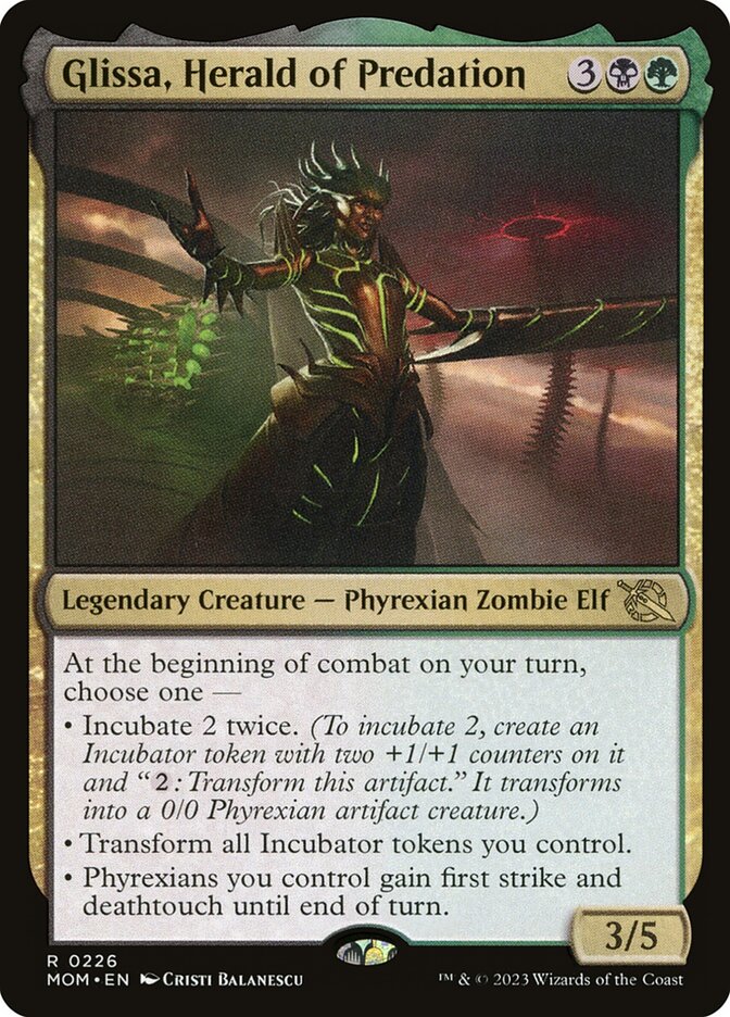 Glissa, Herald of Predation – Moon MTG