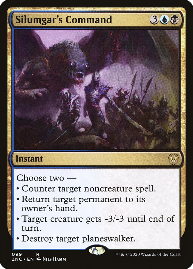 Silumgar's Command znc 99