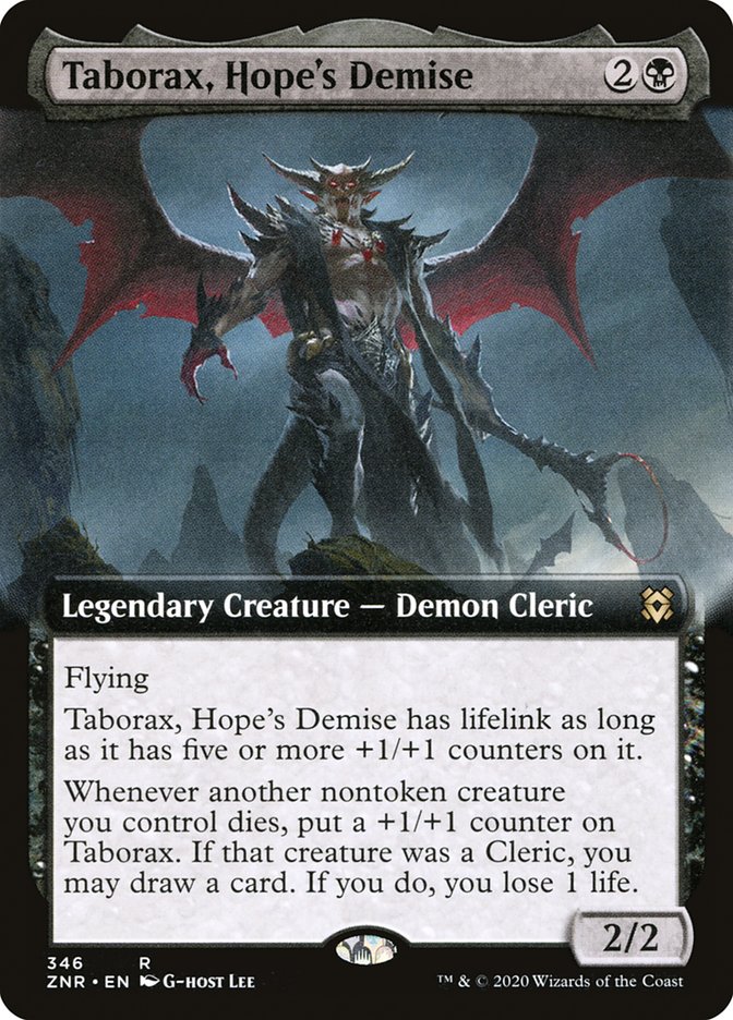 Taborax, Hope's Demise znr 346