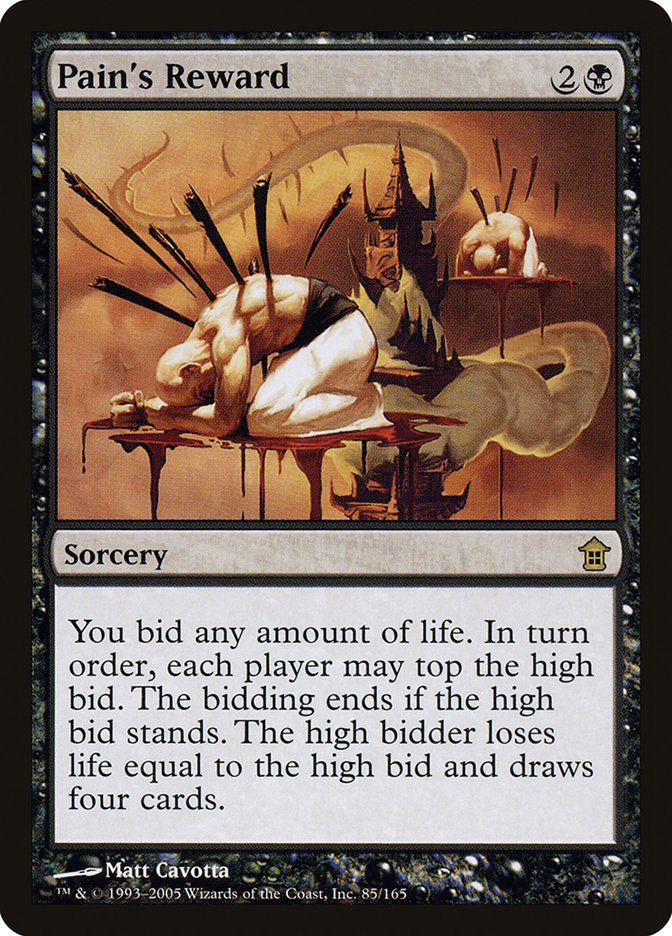 Pain's Reward sok 85