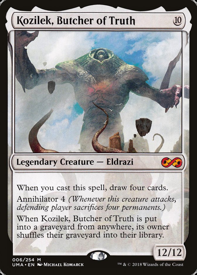 Kozilek, Butcher of Truth uma 6