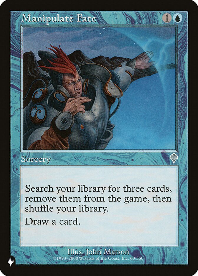 Manipulate Fate plst INV-60