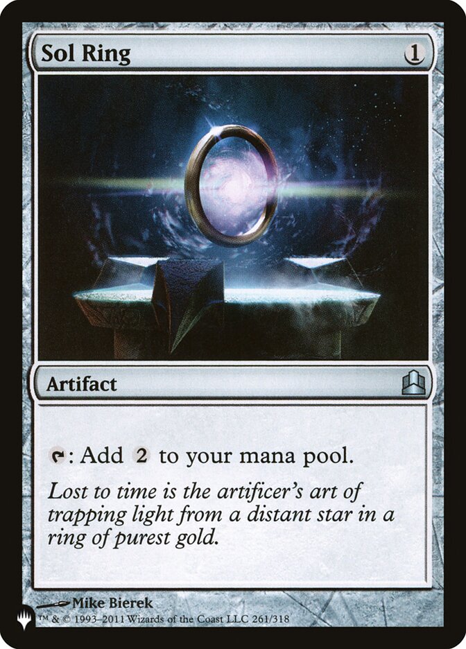 Sol Ring plst CMD-261