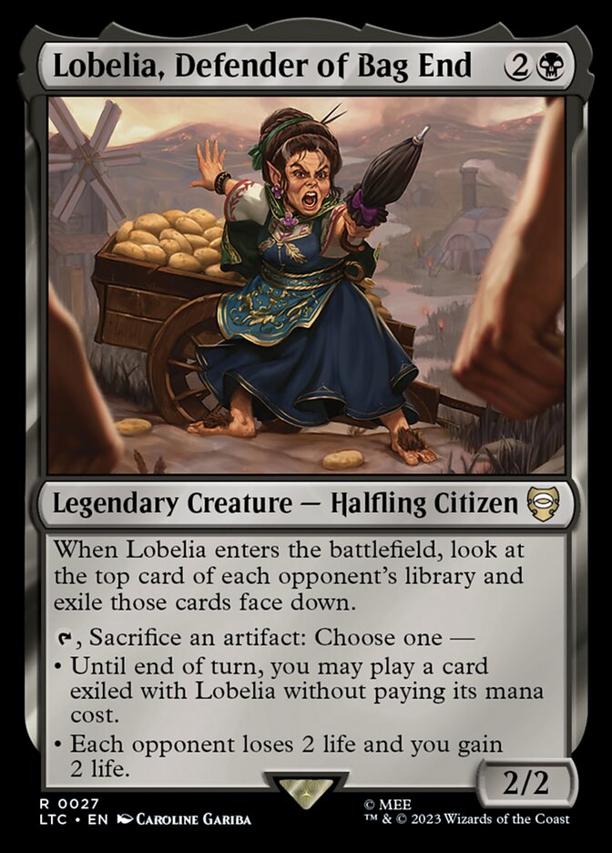 Lobelia, Defender of Bag End ltc 27