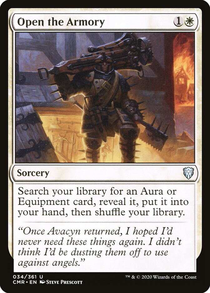Open the Armory cmr 34