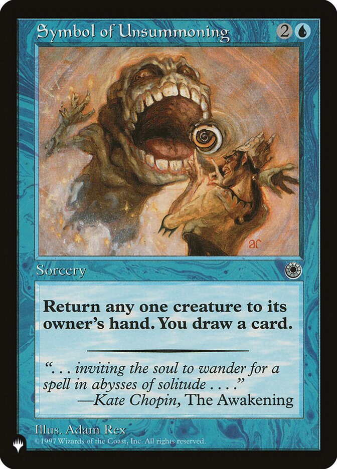 Symbol of Unsummoning plst POR-70