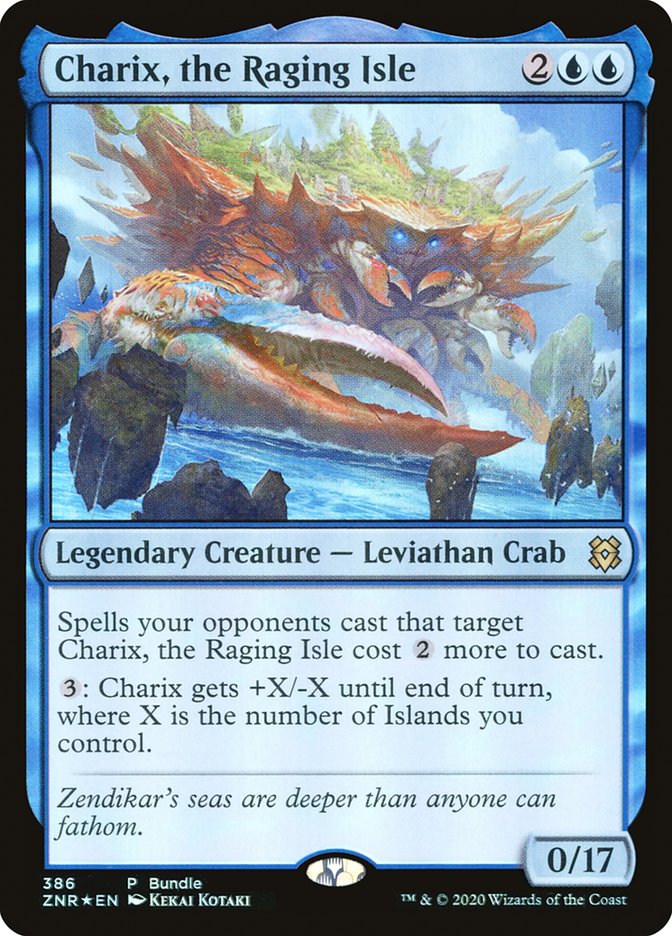 Charix, the Raging Isle znr 386