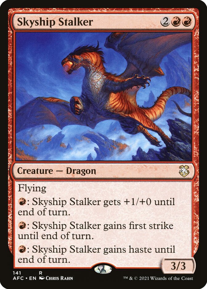 Skyship Stalker afc 141