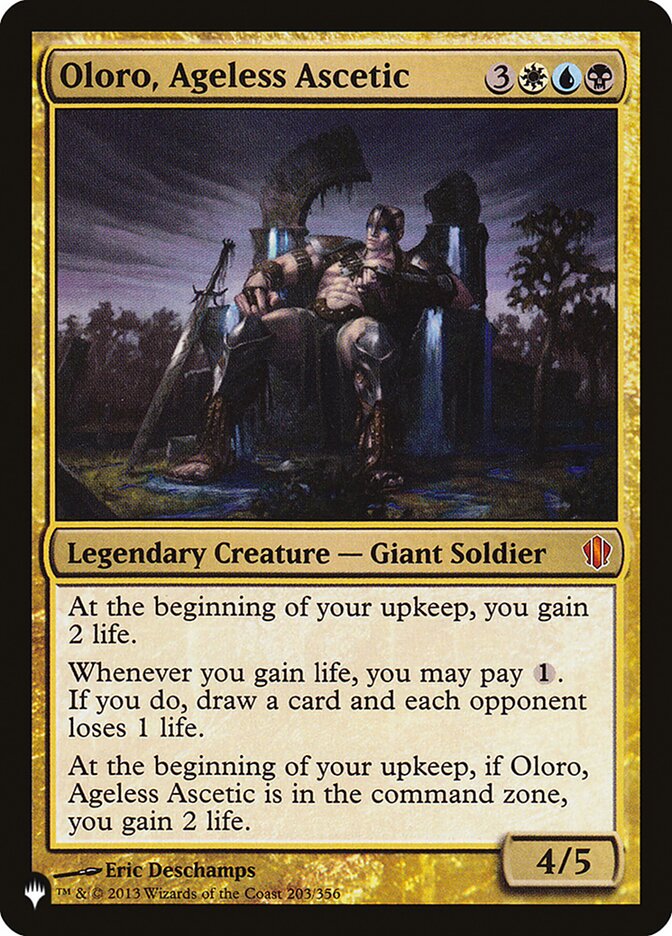 Oloro, Ageless Ascetic plst C13-203
