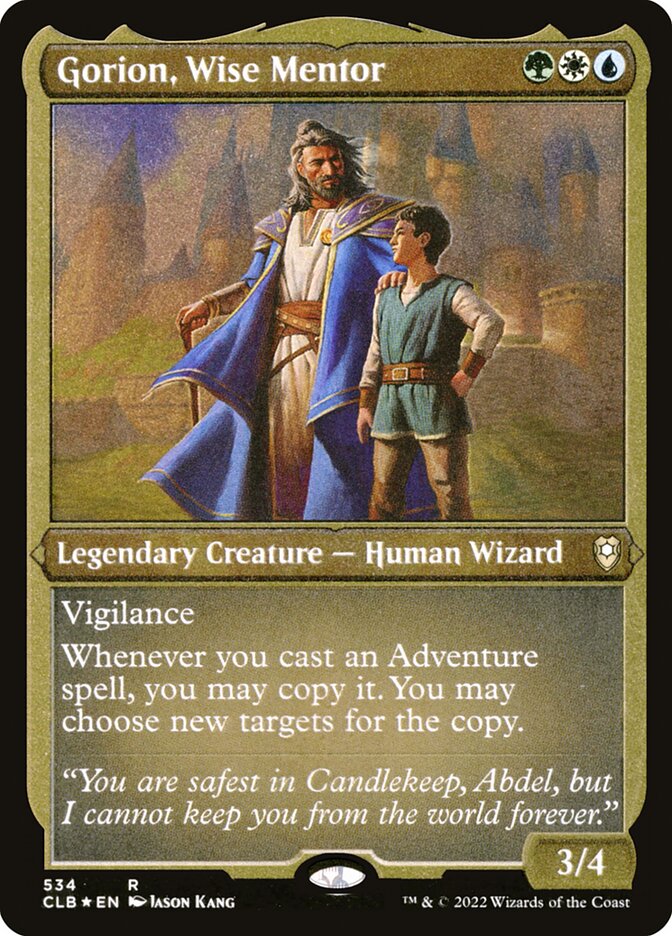 Gorion, Wise Mentor clb 534