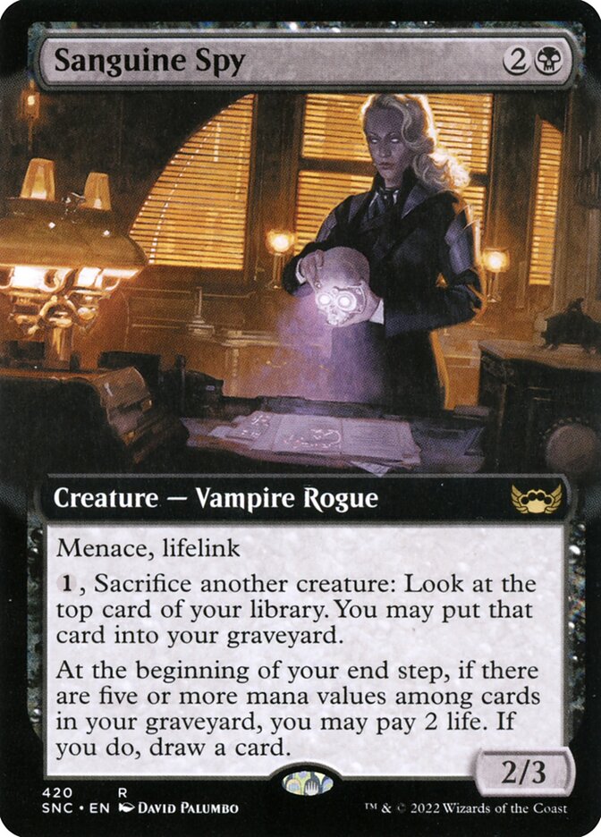 Sanguine Spy snc 420