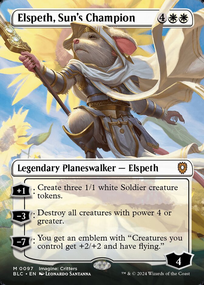 Elspeth, Sun's Champion blc 97