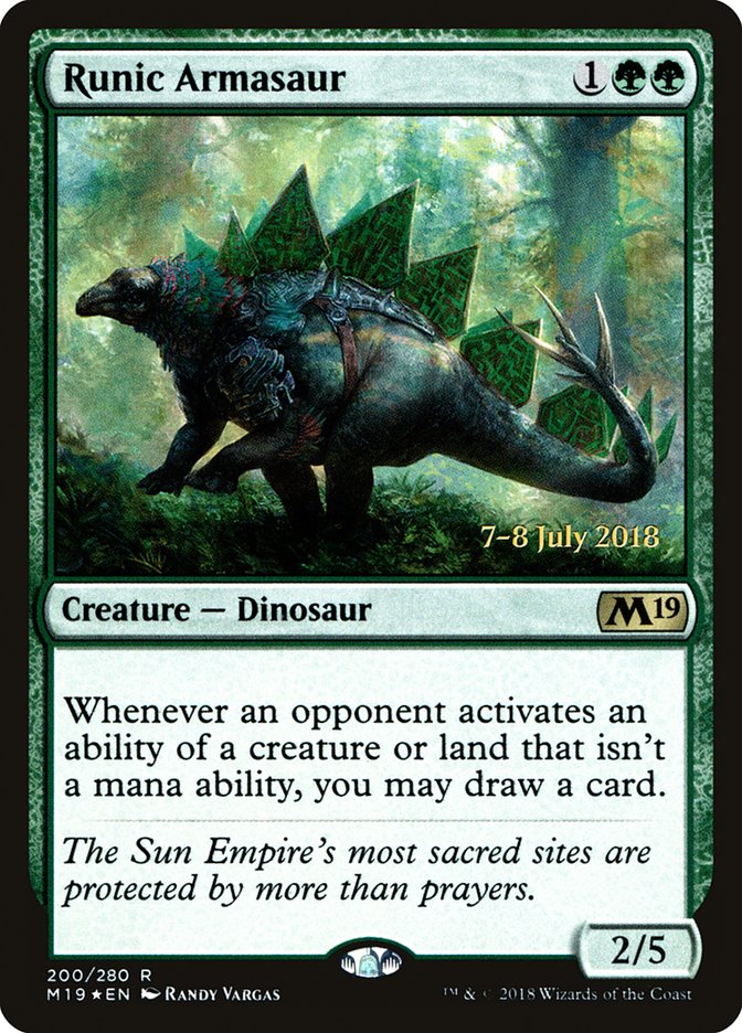 Runic Armasaur pm19 200s