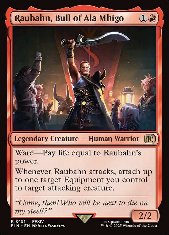Raubahn, Bull of Ala Mhigo fin 151