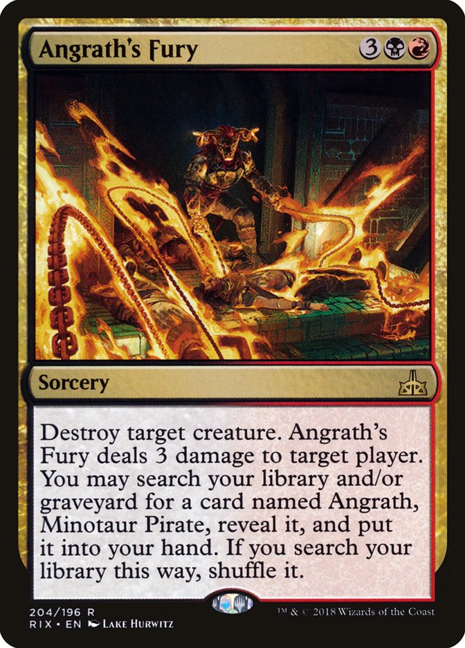Angrath's Fury – Moon MTG