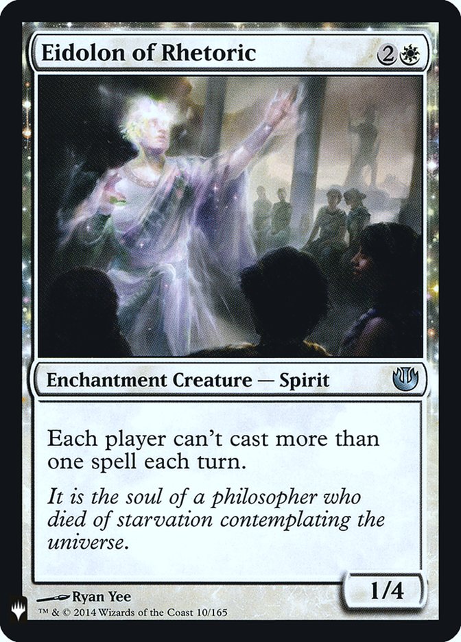 Eidolon of Rhetoric plst JOU-10