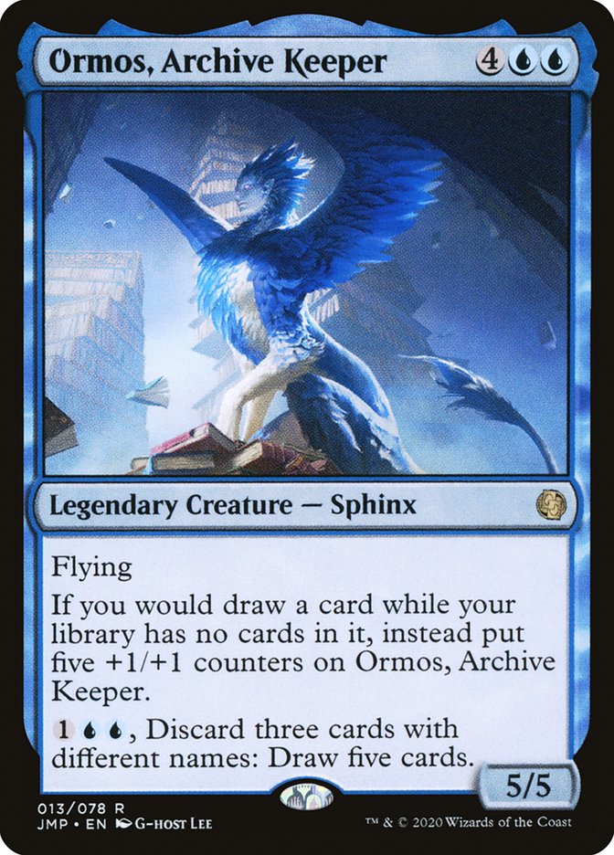 Ormos, Archive Keeper jmp 13