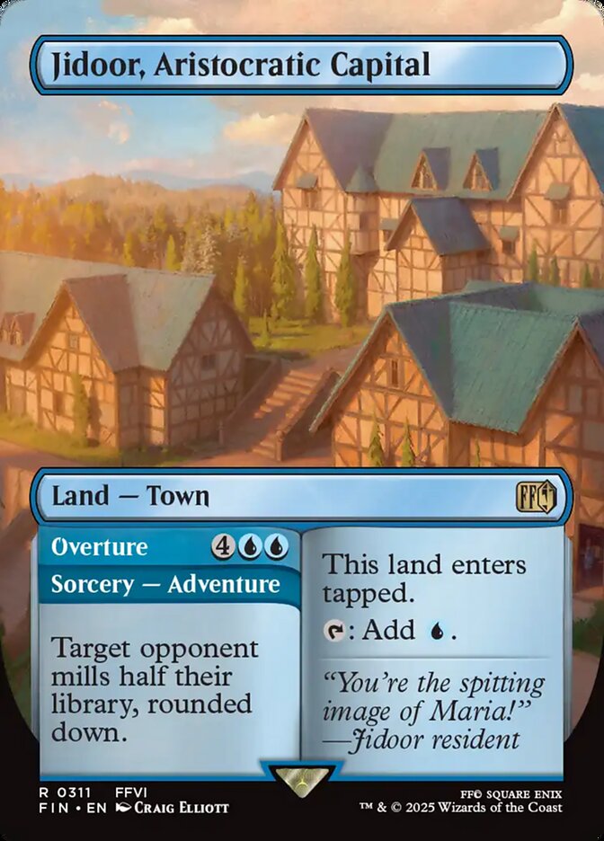 Jidoor, Aristocratic Capital // Overture fin 311