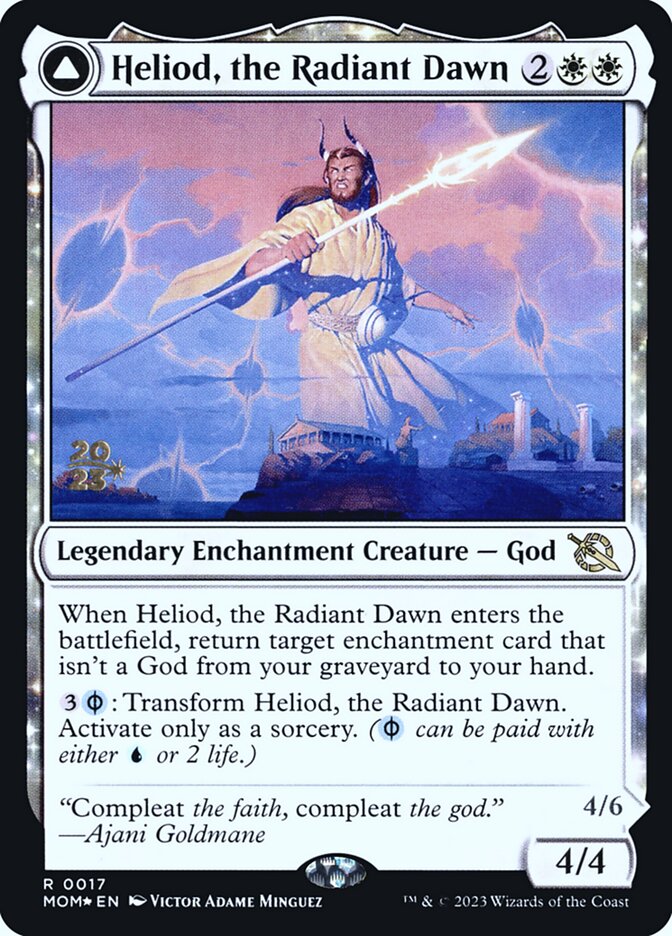 Heliod, the Radiant Dawn // Heliod, the Warped Eclipse pmom 17s