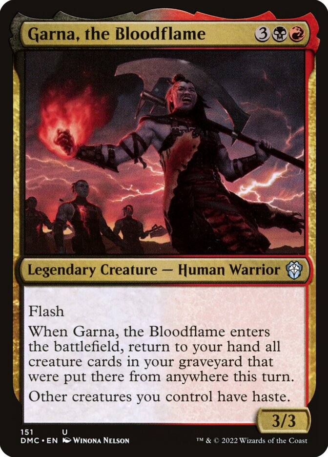 Garna, the Bloodflame dmc 151