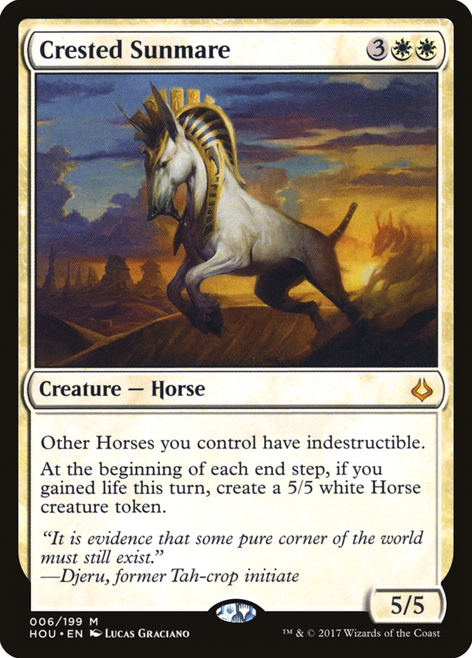 Crested Sunmare hou 6