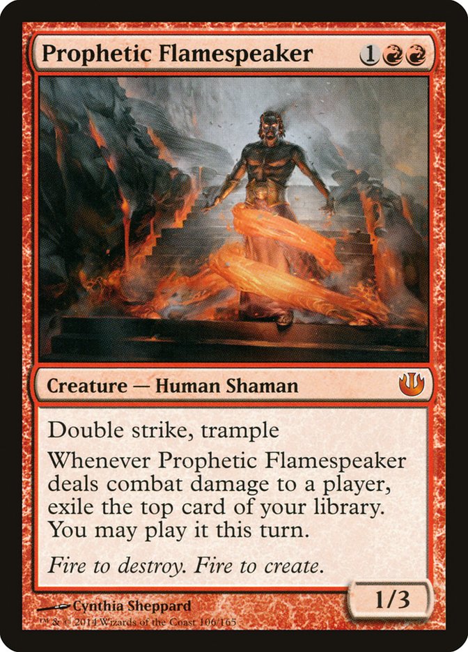 Prophetic Flamespeaker – Moon MTG