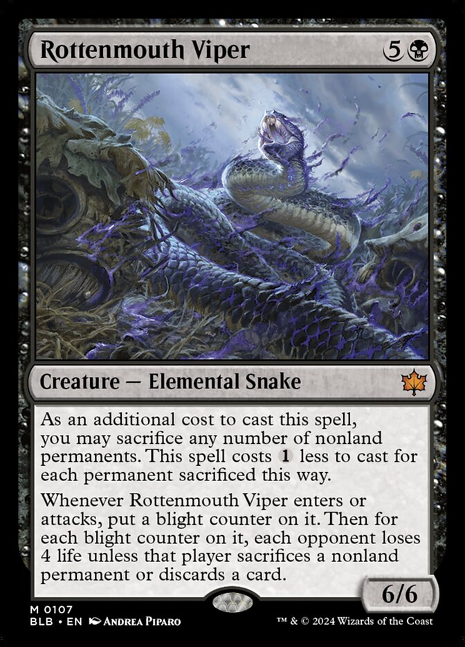 Rottenmouth Viper blb 107