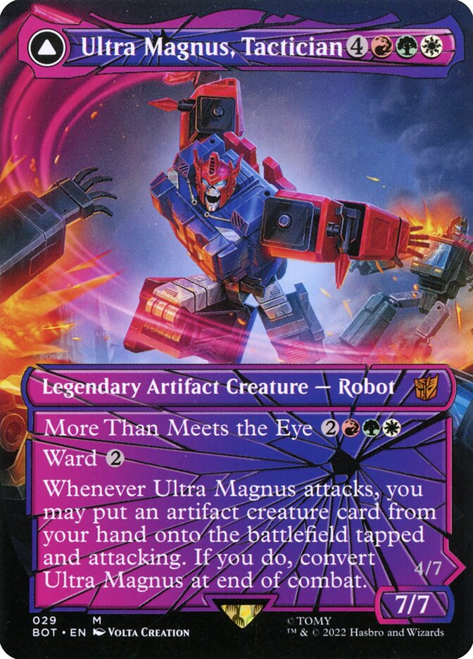 Ultra Magnus, Tactician // Ultra Magnus, Armored Carrier bot 29