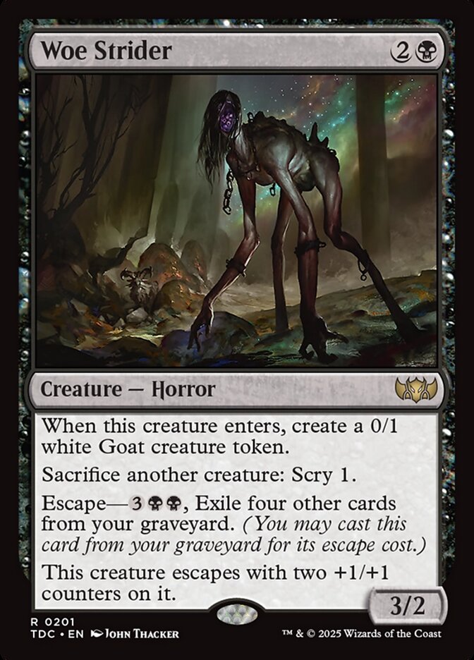 Woe Strider tdc 201
