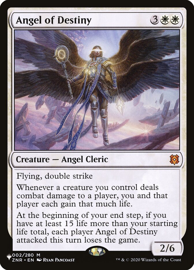 Angel of Destiny plst ZNR-2
