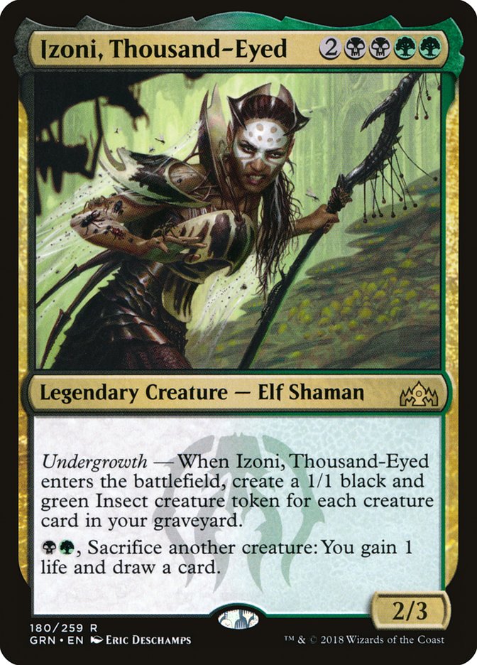 Izoni, Thousand-Eyed grn 180