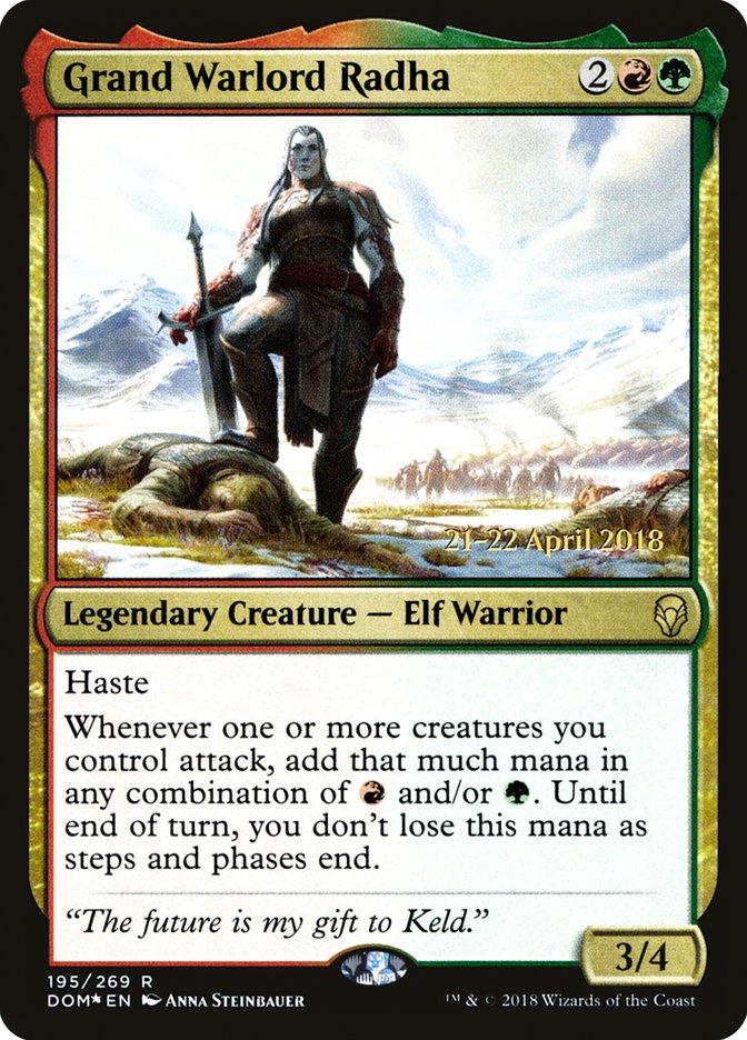 Grand Warlord Radha pdom 195s