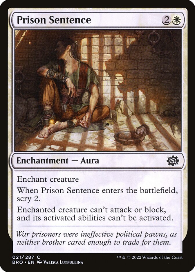 Prison Sentence bro 21