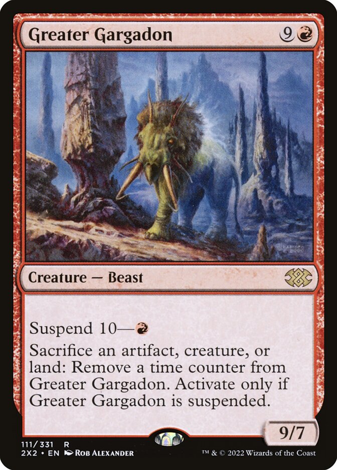 Greater Gargadon 2x2 111