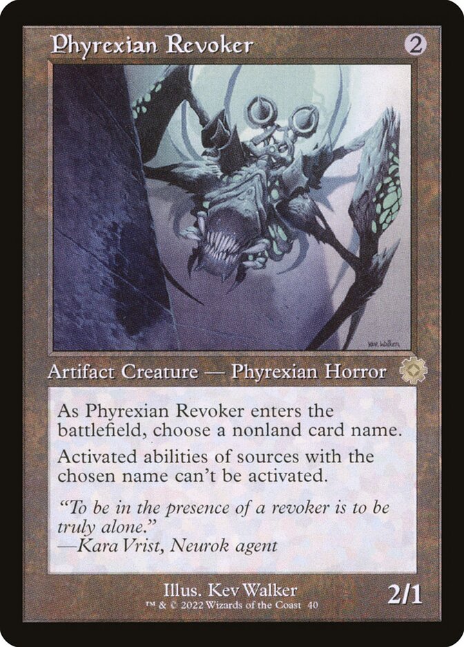 Phyrexian Revoker brr 40