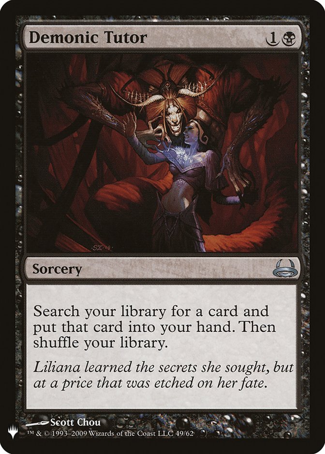 Demonic Tutor plst DDC-49
