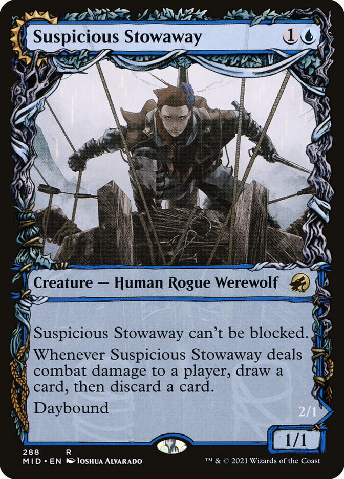 Suspicious Stowaway // Seafaring Werewolf mid 288
