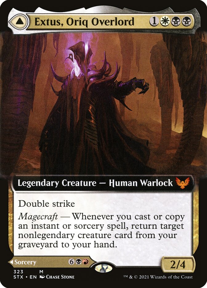 Extus, Oriq Overlord // Awaken the Blood Avatar stx 323