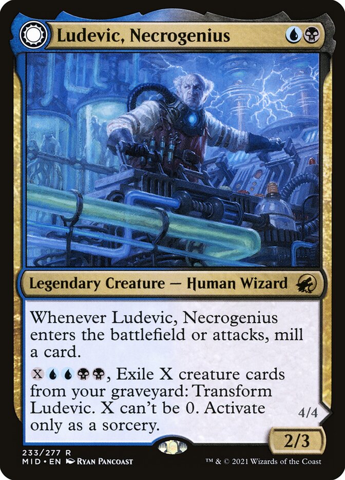 Ludevic, Necrogenius // Olag, Ludevic's Hubris mid 233