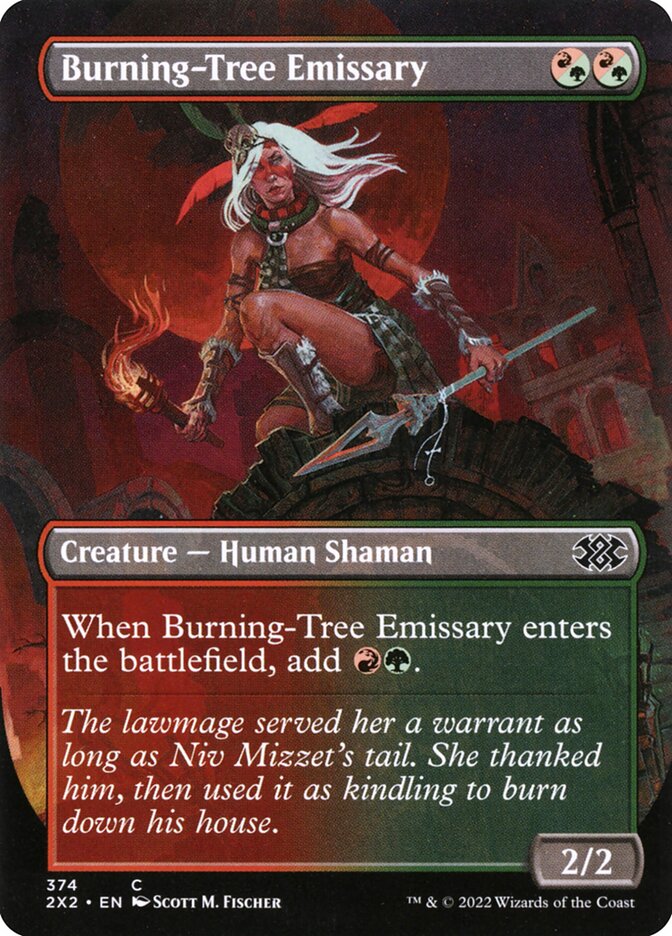 Burning-Tree Emissary 2x2 374